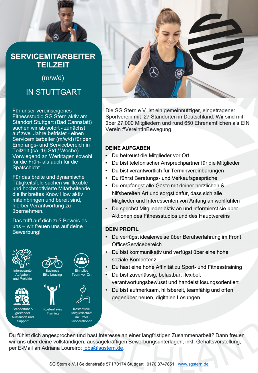 20250714 Stellenausschreibung Service TZ