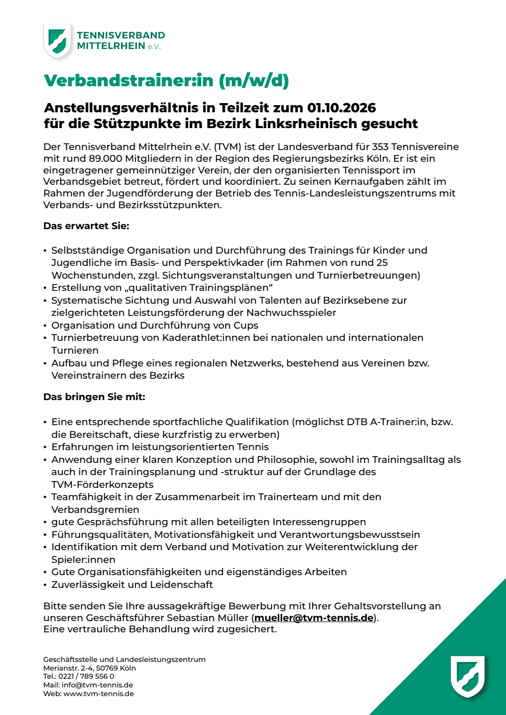 Stellenausschreibung_VerbandstrainerIn_TVM_Linksrheinisch